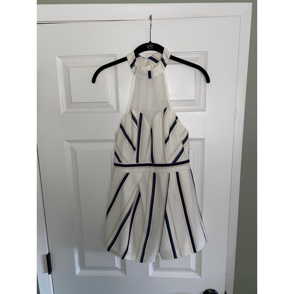 L’ATISTE Striped Romper